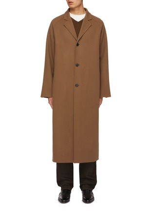 Main View - Click To Enlarge - THE ROW - Moliere Raglan Sleeve Wool Coat