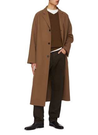 Figure View - Click To Enlarge - THE ROW - Moliere Raglan Sleeve Wool Coat