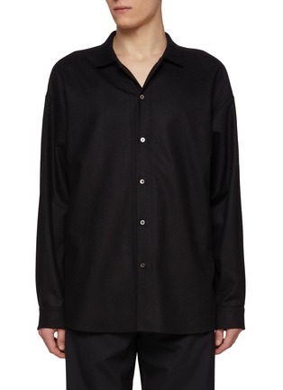 Main View - Click To Enlarge - THE ROW - Stendhal Wool Cashmere Shirt