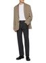 Figure View - Click To Enlarge - THE ROW - Fred Brushed Straight Leg Jeans