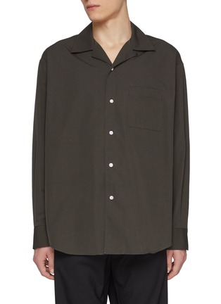 Main View - Click To Enlarge - THE ROW - Anthony Pocket Cotton Shirt