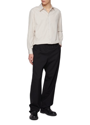 Figure View - Click To Enlarge - THE ROW - Luigi Striped Cotton Shirt