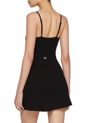 Back View - Click To Enlarge - ALO YOGA - Alosoft Courtside Tennis Dress