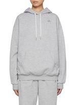 alo yoga フーディー Alo Yoga Small Hoodie Womens Blue 1/4 Zip Coolfit Cool Fit