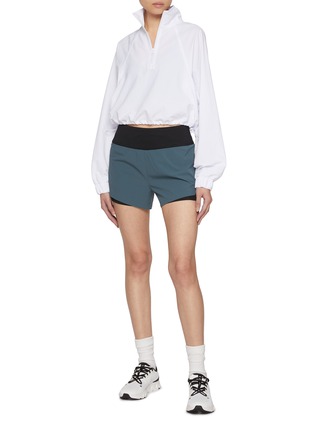 Figure View - Click To Enlarge - ALO YOGA - Cropped Alumni Sweater