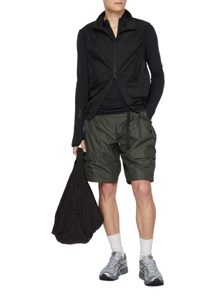 Figure View - Click To Enlarge - GOLDWIN - Elasticated Rip-Stop Shorts
