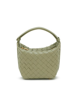 Main View - Click To Enlarge - BOTTEGA VENETA - Candy Wallace Intrecciato Leather Shoulder Bag