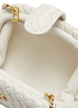 Detail View - Click To Enlarge - BOTTEGA VENETA - Mini Lauren 80 Intrecciato Leather Cluch
