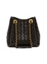 Main View - Click To Enlarge - BOTTEGA VENETA - Small Parachute Chain Intrecciato Leather Shoulder Bag