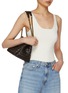 Figure View - Click To Enlarge - BOTTEGA VENETA - Small Parachute Chain Intrecciato Leather Shoulder Bag