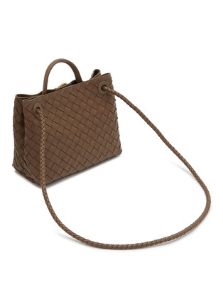 Detail View - Click To Enlarge - BOTTEGA VENETA - Small Andiamo Intrecciato Leather Bag