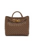 Main View - Click To Enlarge - BOTTEGA VENETA - Small Andiamo Intrecciato Leather Bag