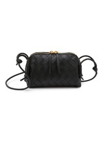 BOTTEGA VENETA | Concert Intrecciato Leather Pouch Bag