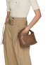 Figure View - Click To Enlarge - BOTTEGA VENETA - Mini Wallace intrecciato Leather Shoulder Bag