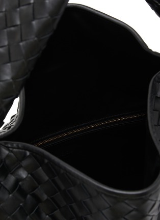 Detail View - Click To Enlarge - BOTTEGA VENETA - Large Hop Intrecciato Leather Shoulder Bag