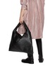 Figure View - Click To Enlarge - BOTTEGA VENETA - Large Hop Intrecciato Leather Shoulder Bag