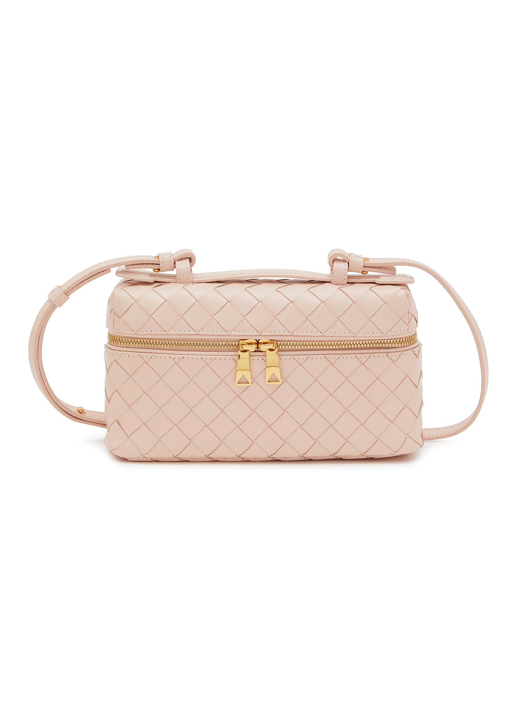 ショルダーバッグ・ポシェット Bottega Veneta Bang Bang Vanity bag Bang Bang Intrecciato leather vanity bag in brown - Bottega
