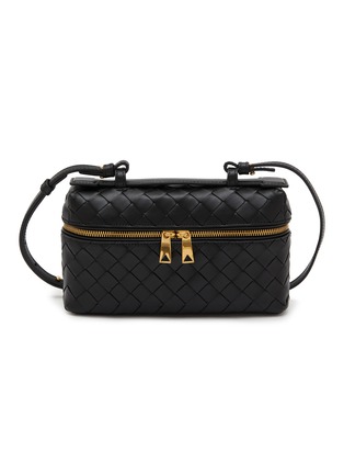 Main View - Click To Enlarge - BOTTEGA VENETA - Bang Bang Vanity Case Intrecciato Leather Bag