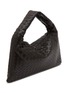 Detail View - Click To Enlarge - BOTTEGA VENETA - Small Hop Intrecciato Leather Shoulder Bag