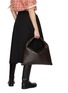 Figure View - Click To Enlarge - BOTTEGA VENETA - Small Hop Intrecciato Leather Shoulder Bag