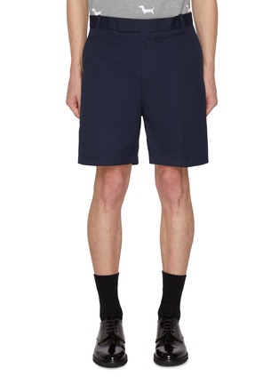 Main View - Click To Enlarge - THOM BROWNE - Typewriter RWB Grosgrain Chino Shorts