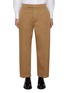 Main View - Click To Enlarge - THOM BROWNE - Cropped Cotton Straight Leg Chino Pants