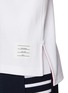  - THOM BROWNE - RWB Sleeves Cotton Rugby T-Shirt