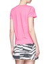 Back View - Click To Enlarge - MARC JACOBS - x MTV sequin logo jersey T-shirt