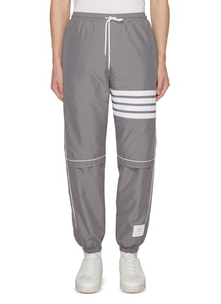 Main View - Click To Enlarge - THOM BROWNE - Panelled 4-Bar Track Pants