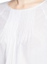 Detail View - Click To Enlarge - CHLOÉ - Pineapple broderie anglaise bell sleeve blouse