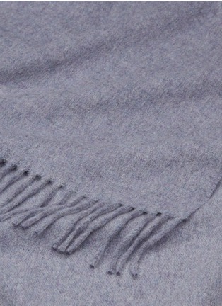 Detail View - Click To Enlarge - ACNE STUDIOS - 'Canada' fringed virgin wool scarf