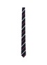 Detail View - Click To Enlarge - THOM BROWNE - Mogador Striped Silk Cotton Tie