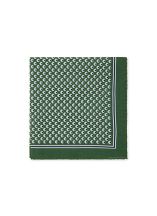 Main View - Click To Enlarge - STEFANOBIGI MILANO - Small Dotted Silk Pocket Square