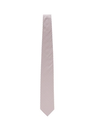 Figure View - Click To Enlarge - STEFANOBIGI MILANO - Floral Dotted Silk Tie