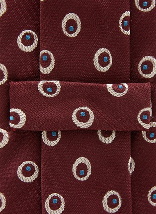 Detail View - Click To Enlarge - STEFANOBIGI MILANO - Dotted Silk Cotton Tie