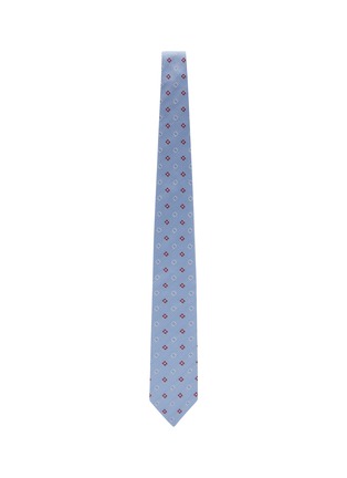 Figure View - Click To Enlarge - STEFANOBIGI MILANO - Floral Silk Tie