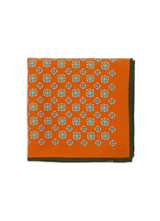 Main View - Click To Enlarge - STEFANOBIGI MILANO - Big Dotted Silk Pocket Square