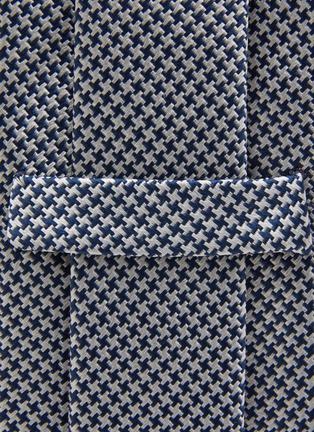 Detail View - Click To Enlarge - STEFANOBIGI MILANO - Pied Poulde Silk Tie