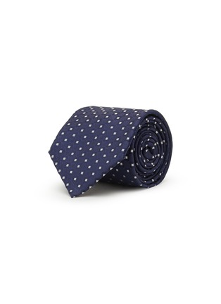 Main View - Click To Enlarge - STEFANOBIGI MILANO - Pin Dotted Silk Satin Tie