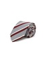 Main View - Click To Enlarge - STEFANOBIGI MILANO - Pin Striped Silk Linen Tie