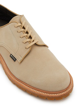 Detail View - Click To Enlarge - REGAL SHOE & CO. - Plain-Toe GTX Suede Blucher Shoes