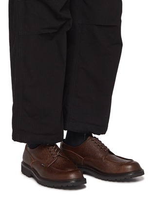 Figure View - Click To Enlarge - REGAL SHOE & CO. - U-Tip GTX Leather Derby Shoes