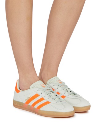 Figure View - Click To Enlarge - ADIDAS - Gazelle Indoor Leather Women's Sneakers