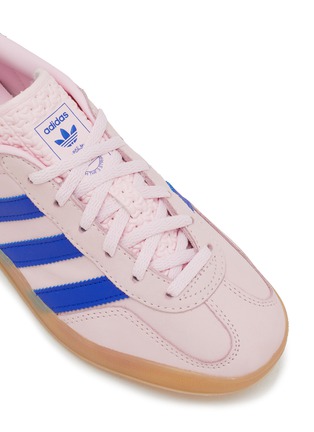 Detail View - Click To Enlarge - ADIDAS - Gazelle Indoor Leather Women's Sneakers