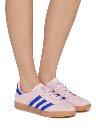 Figure View - Click To Enlarge - ADIDAS - Gazelle Indoor Leather Women's Sneakers