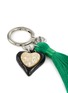 Detail View - Click To Enlarge - JULIETTA - Signature Heart Pendant fringe Keychain