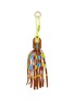 Main View - Click To Enlarge - IMEMOI - Tassel Jellyfish Suede Beaded Keychain