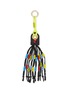 Main View - Click To Enlarge - IMEMOI - Tassel Jellyfish Suede Beaded Keychain