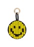 Main View - Click To Enlarge - IMEMOI - Smile XL Leather Beaded Keychain