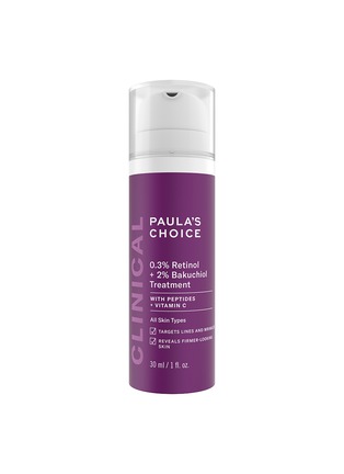 Main View - Click To Enlarge - PAULA’S CHOICE - Clinical 0.3% Retinol + 2% Bakuchiol Treatment 30ml